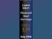 Steve Schmier's Jewelry, Special Sale: Diamond Earrings