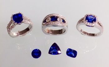 Steve Schmier's Jewelry, Sapphire in Blue