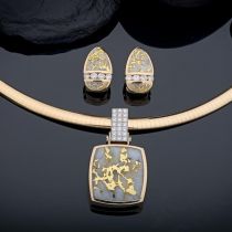 Steve Schmier's Jewelry, California Gold Bearing Quartz Collections